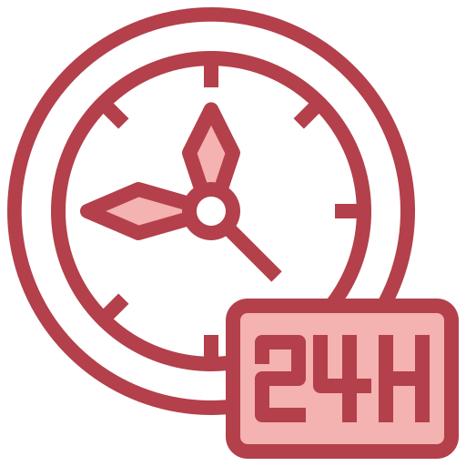 24 horas Surang Red icono