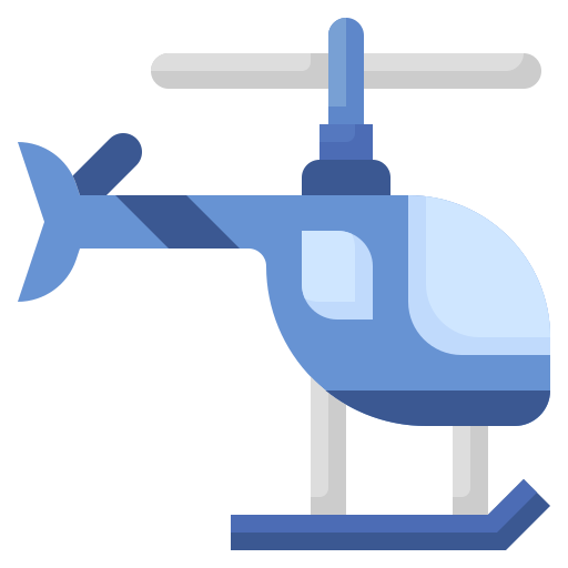 helicóptero Surang Flat icono