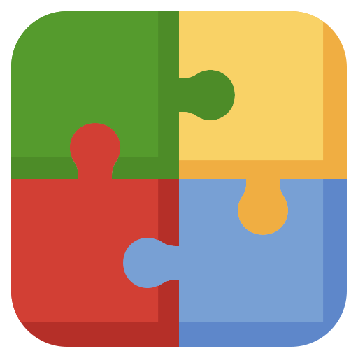 Puzzle Surang Flat icon
