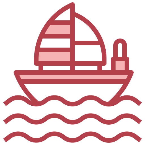 barca giocattolo Surang Red icona