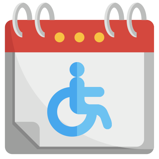 disabilità Surang Flat icona