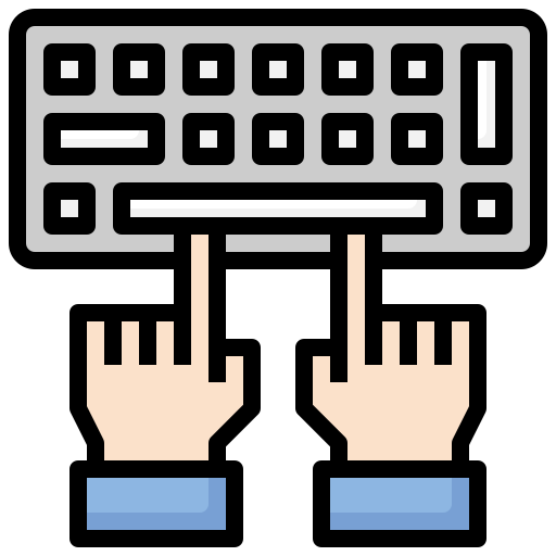 tastatur Surang Lineal Color icon