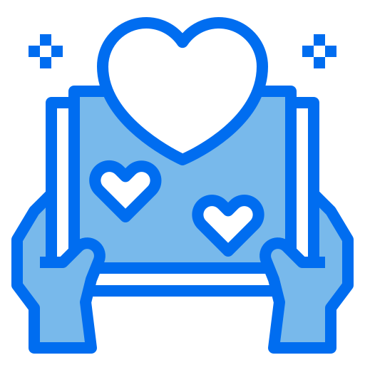 Open book Payungkead Blue icon