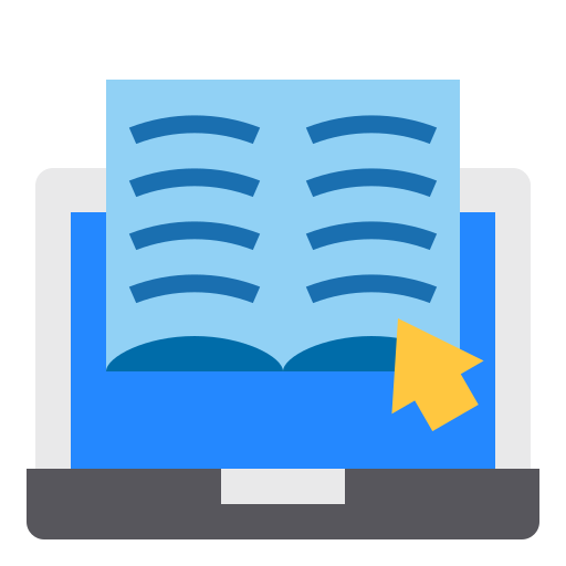 ebook Payungkead Flat ikona