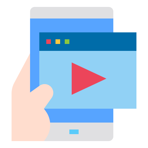 videoplayer Payungkead Flat icon