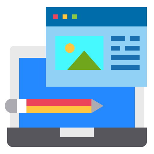content management Payungkead Flat icon