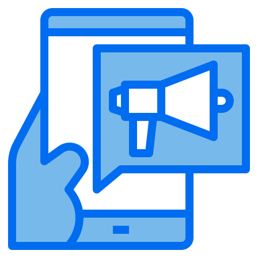 마케팅 Payungkead Blue icon