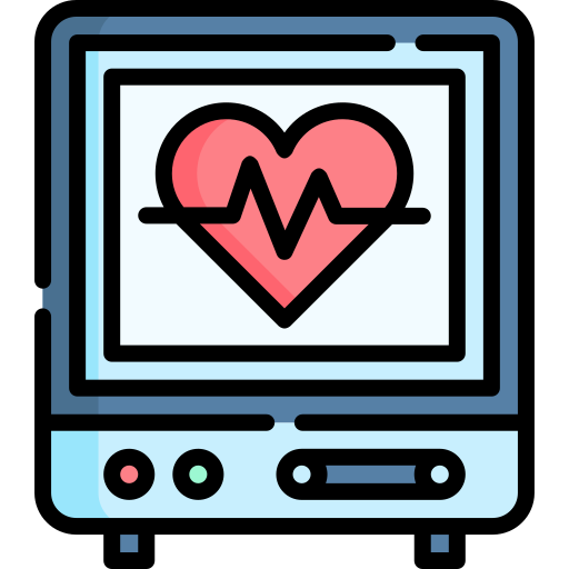 cardiogram Special Lineal color icoon