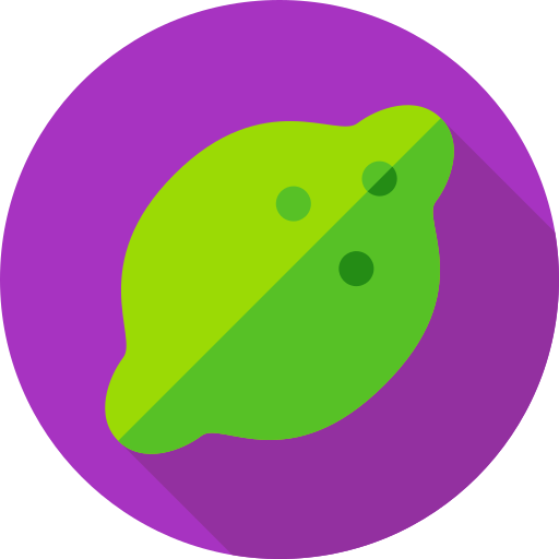 Lime Flat Circular Flat icon