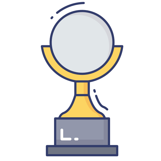 Award Dinosoft Lineal Color icon