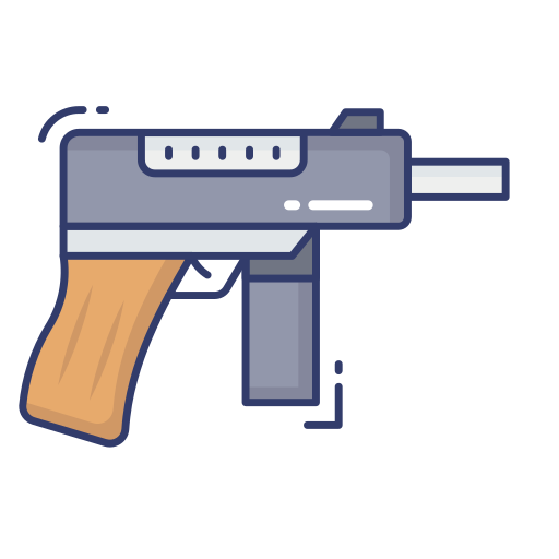 pistolet Dinosoft Lineal Color ikona