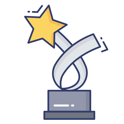 Award Dinosoft Lineal Color icon