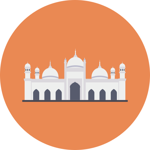 Mosque Dinosoft Circular icon
