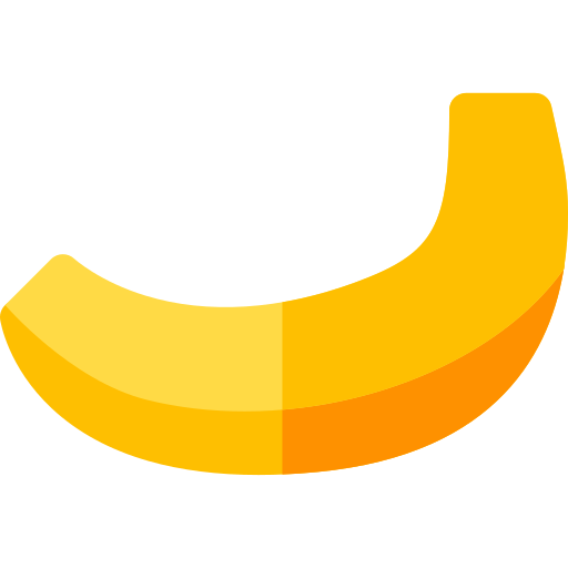 banan Basic Rounded Flat ikona