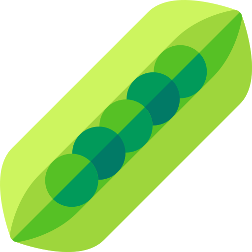 Горох Basic Rounded Flat иконка