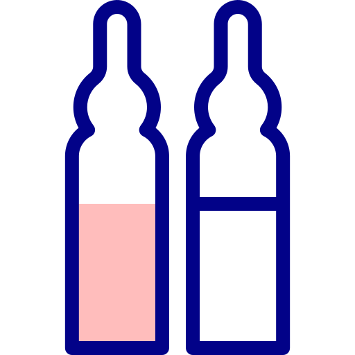 ampułka Detailed Mixed Lineal color ikona