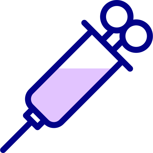 Injection Detailed Mixed Lineal color icon