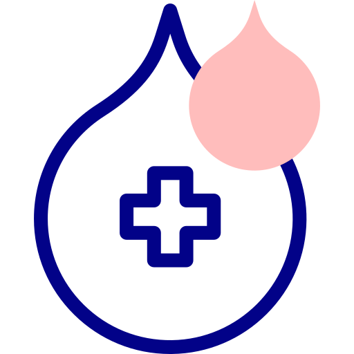 血 Detailed Mixed Lineal color icon