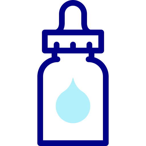 Eye drop Detailed Mixed Lineal color icon