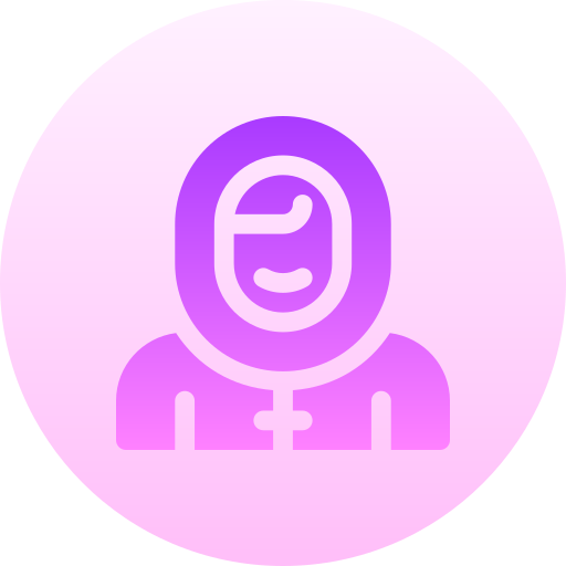 에스키모 사람 Basic Gradient Circular icon