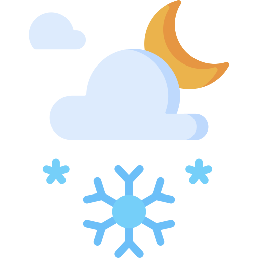 sneeuw Special Flat icoon