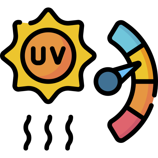 Uv index Special Lineal color icon