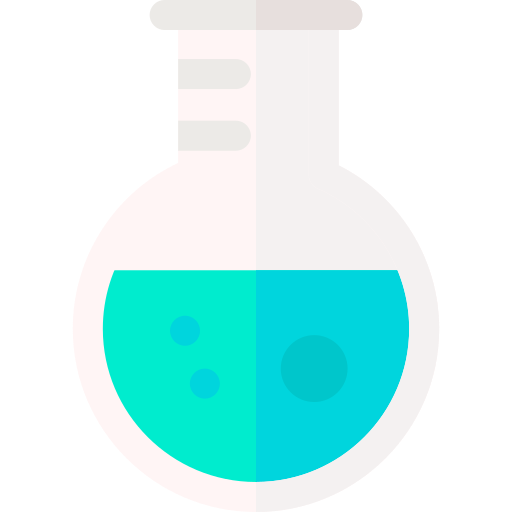 Test tube Basic Rounded Flat icon