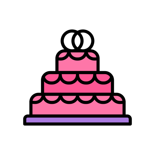 ciasto Generic Outline Color ikona