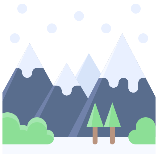 góra Generic Flat ikona