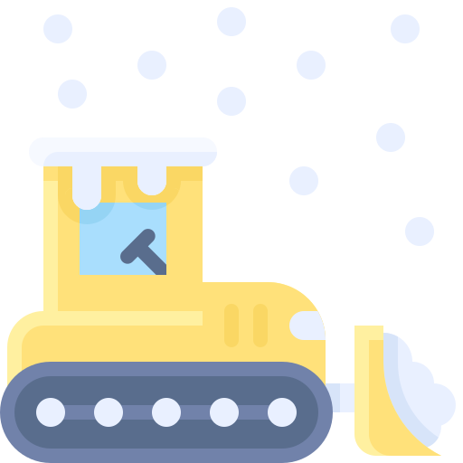 Śnieżny pojazd Generic Flat ikona