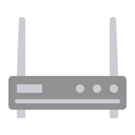 router bezprzewodowy Generic Grey ikona