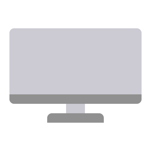 smart tv Generic Grey ikona