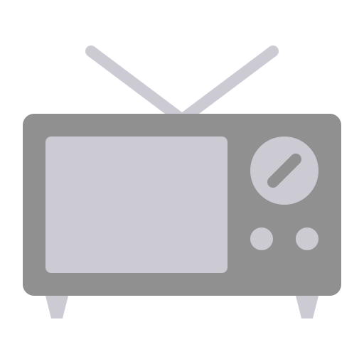 Телевидение Generic Grey иконка