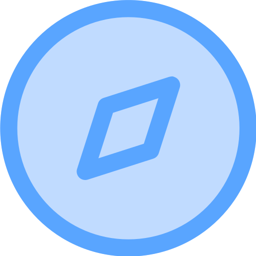 方位磁針 Generic Blue icon