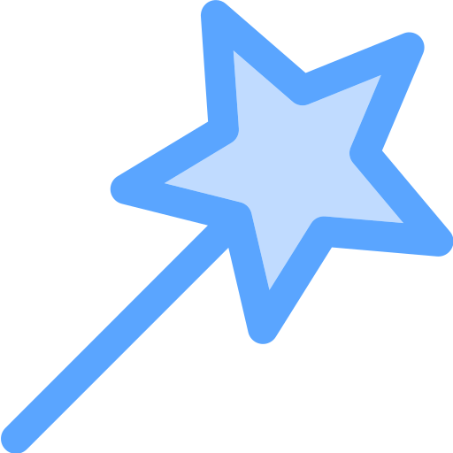 마법의 지팡이 Generic Blue icon