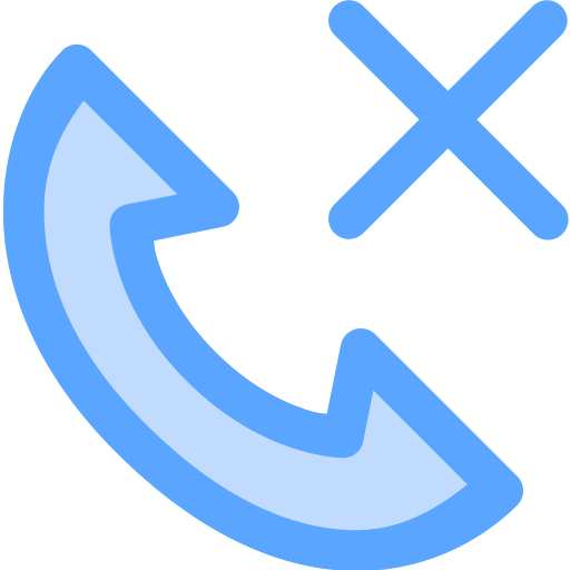 ablehnen Generic Blue icon