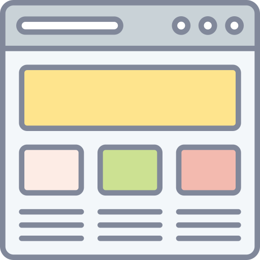 Wireframe Generic Outline Color icon