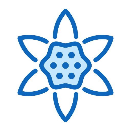 bloemen Generic Blue icoon