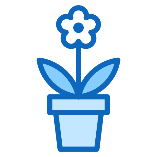 花 Generic Blue icon