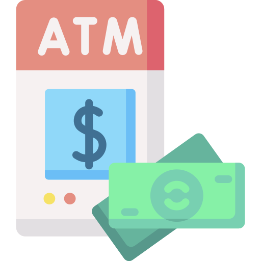 Cash machine Special Flat icon