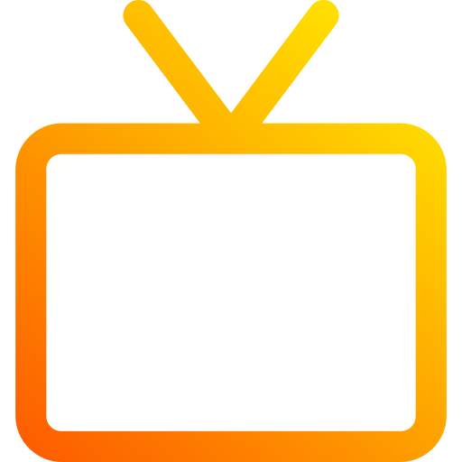 televisione Generic Gradient icona