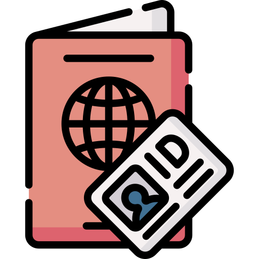 passaporto Special Lineal color icona