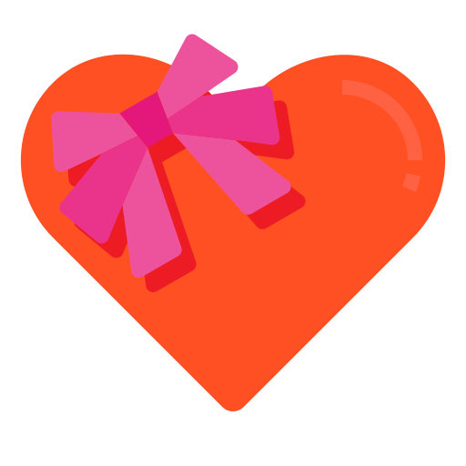 Gift box itim2101 Flat icon