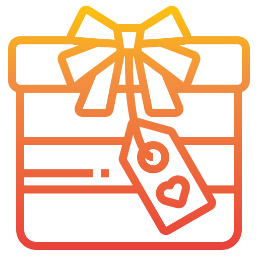 Gift box itim2101 Gradient icon