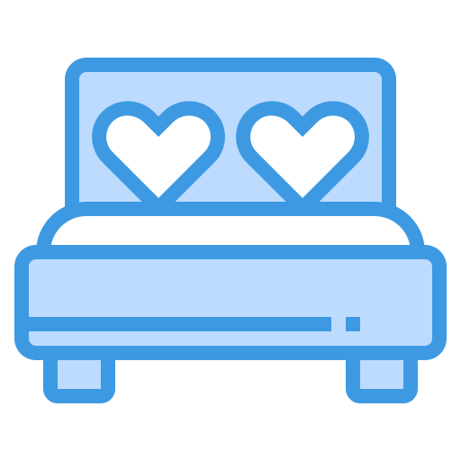 podwójne łóżko itim2101 Blue ikona