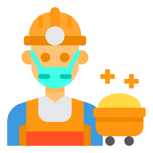 trabajador itim2101 Flat icono