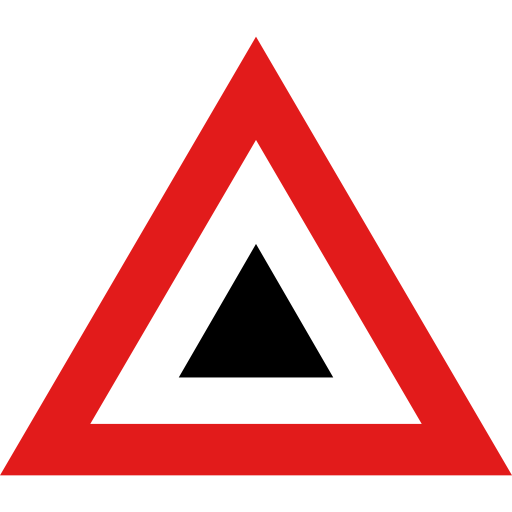 driehoek Alfredo Hernandez Flat icoon