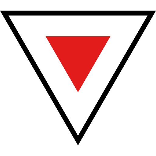triângulo Alfredo Hernandez Flat Ícone