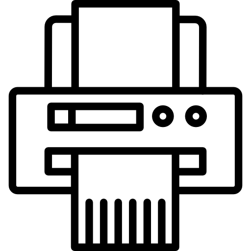 Paper shredder Special Lineal icon