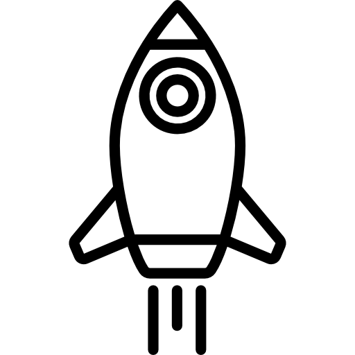 ruimteschip Special Lineal icoon
